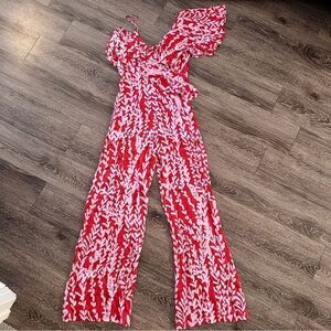 Corey Lynn Calter Ruffled Jumpsuit New
